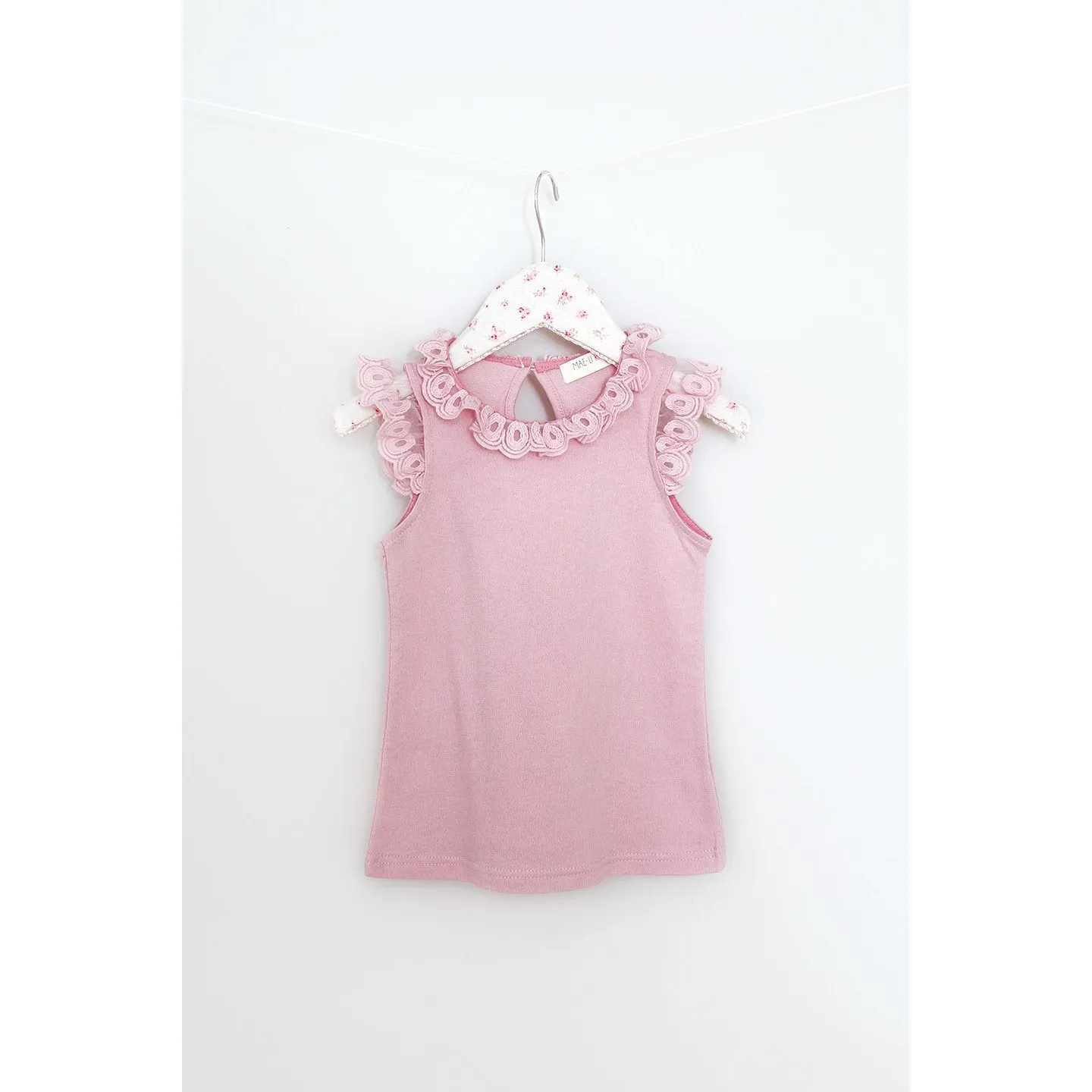 Maeli Rose Lace Collar Tank