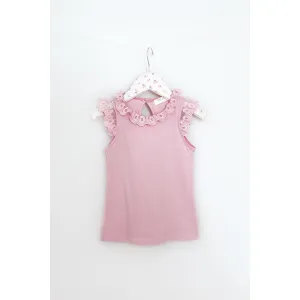 Maeli Rose Lace Collar Tank