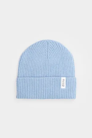 Marcello Unisex Cashmere Beanie Blue