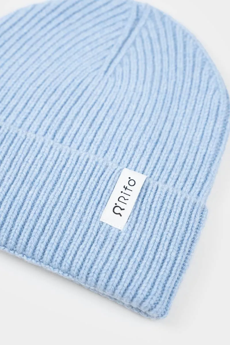 Marcello Unisex Cashmere Beanie Blue