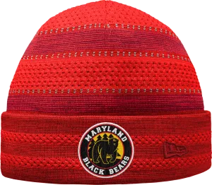 Maryland Black Bears New Era On-Field Knit Beanie