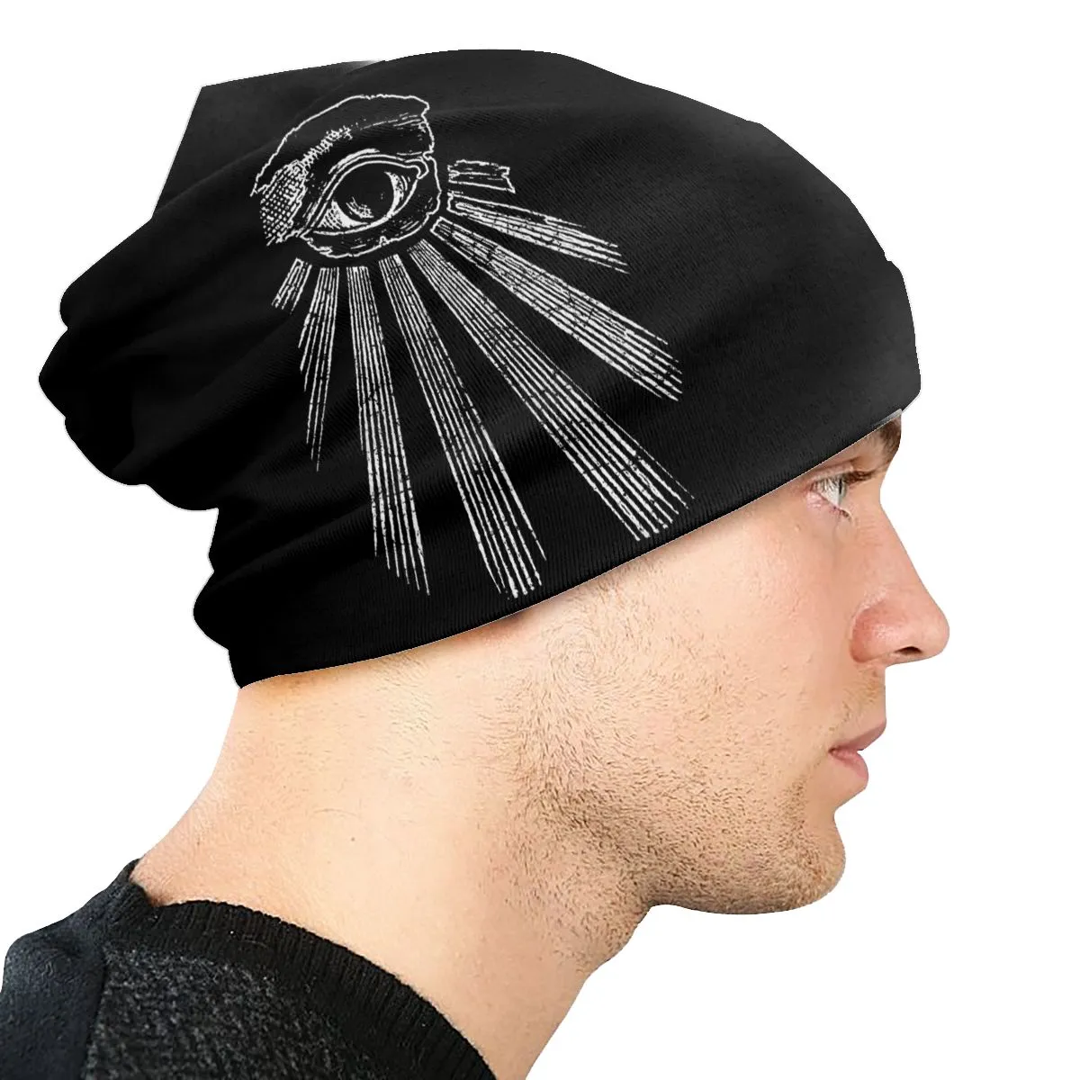 Master Mason Blue Lodge Beanie - All Seeing Eye