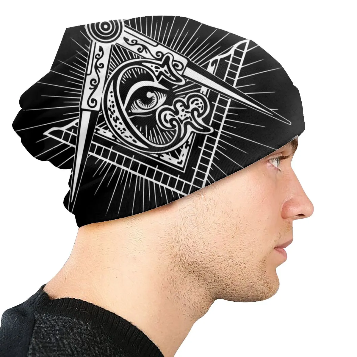 Master Mason Blue Lodge Beanie - Eye Of Providence