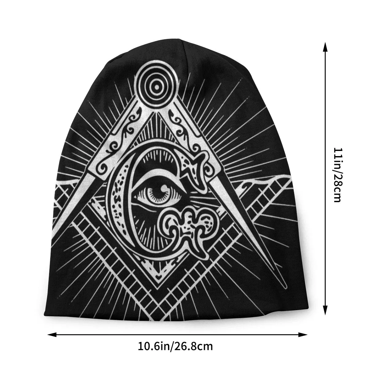 Master Mason Blue Lodge Beanie - Eye Of Providence