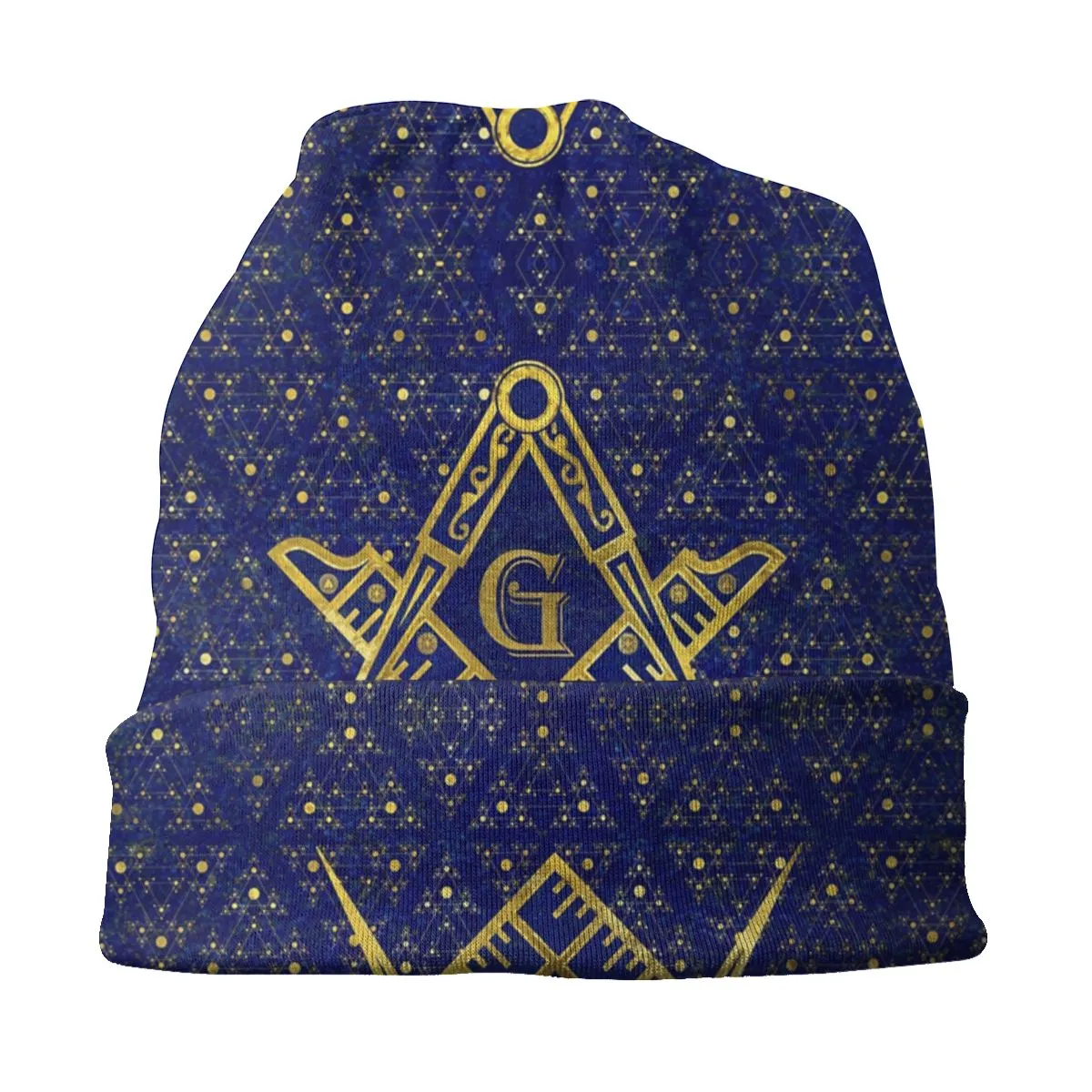 Master Mason Blue Lodge Beanie - Multifunction Bonnet