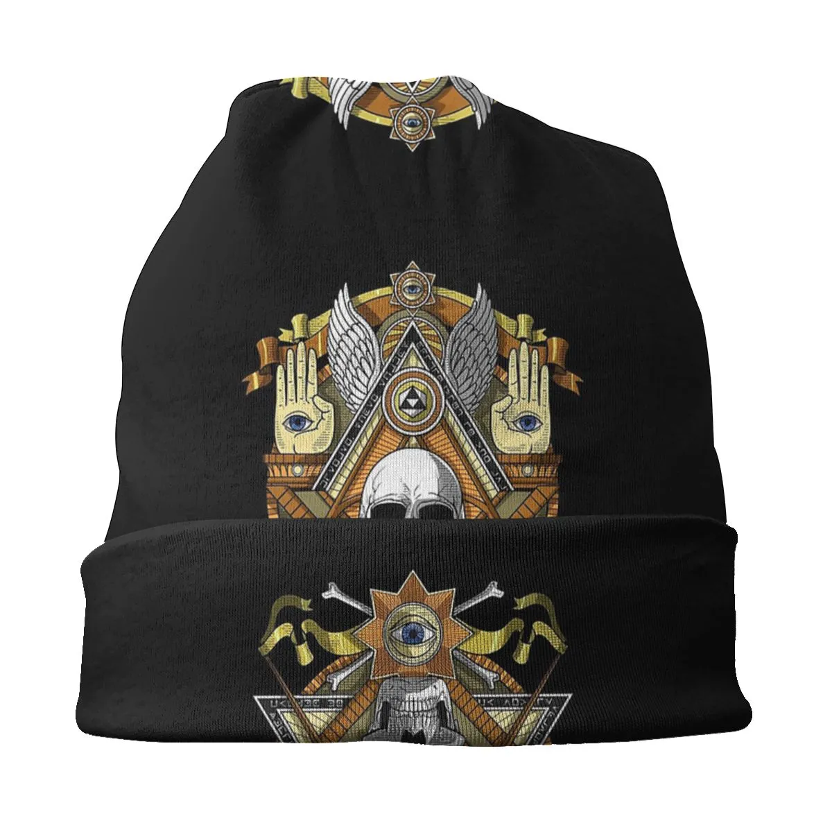 Master Mason Blue Lodge Beanie - Ski Skullies Hat