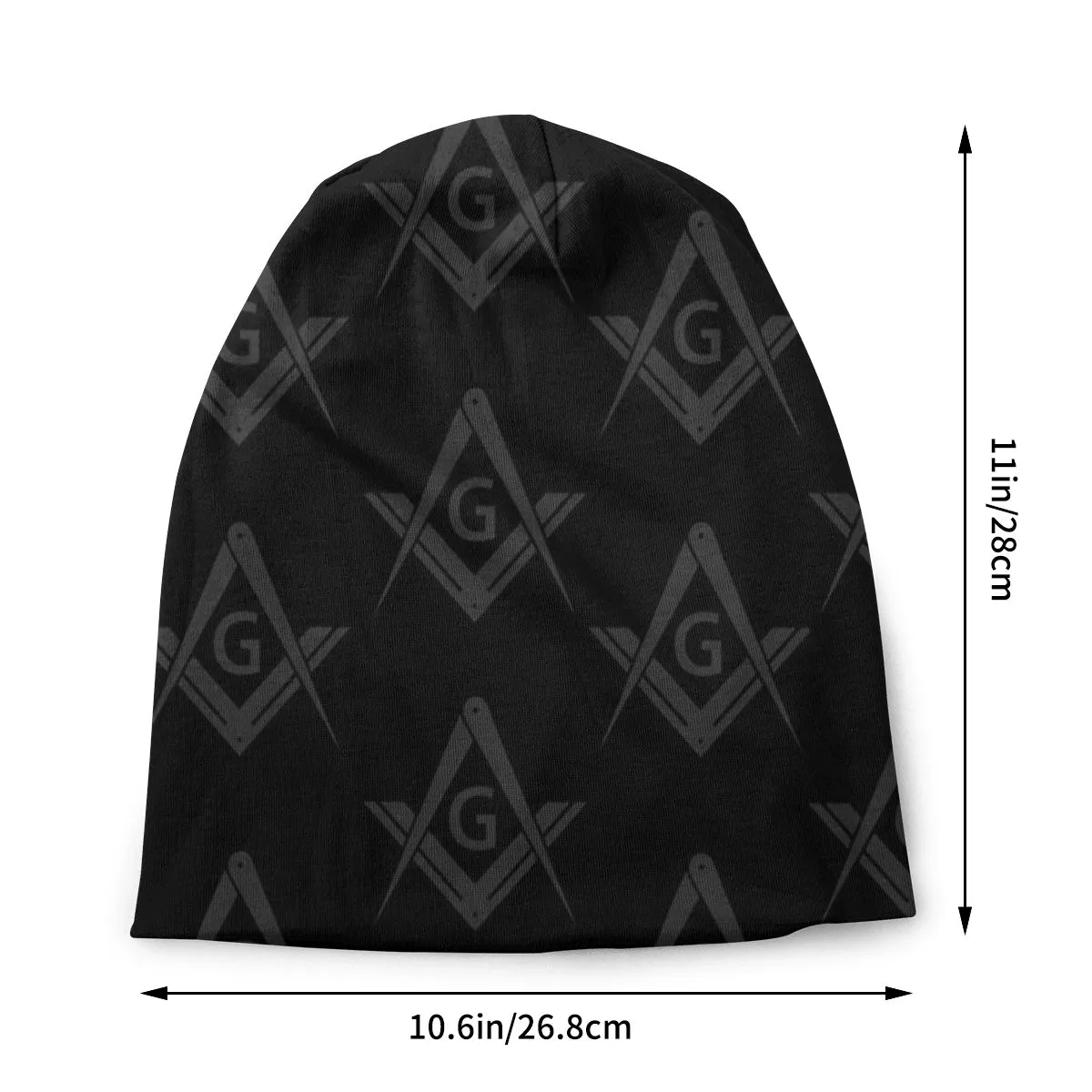 Master Mason Blue Lodge Beanie - Warm Hat