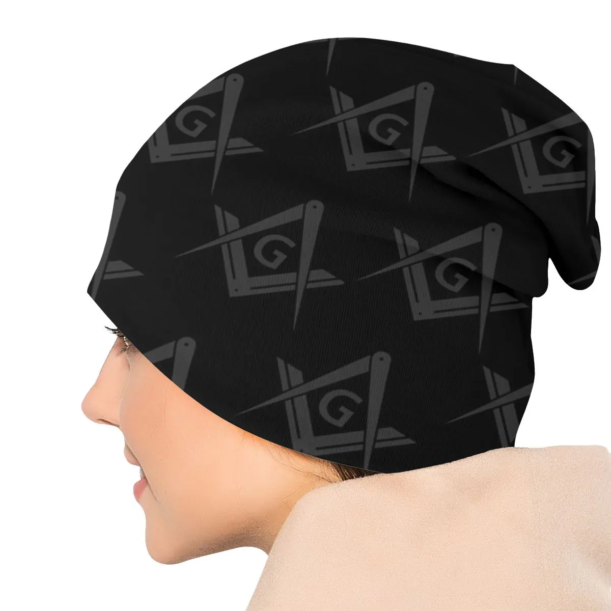 Master Mason Blue Lodge Beanie - Warm Hat