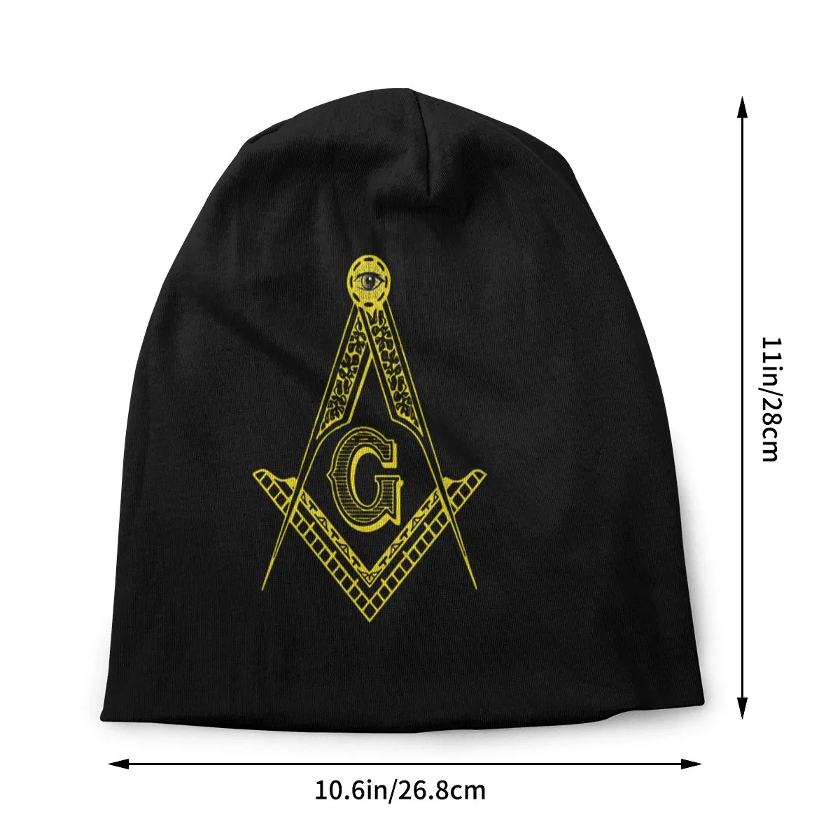 Master Mason Blue Lodge Beanie - Warm Multifunction Cap