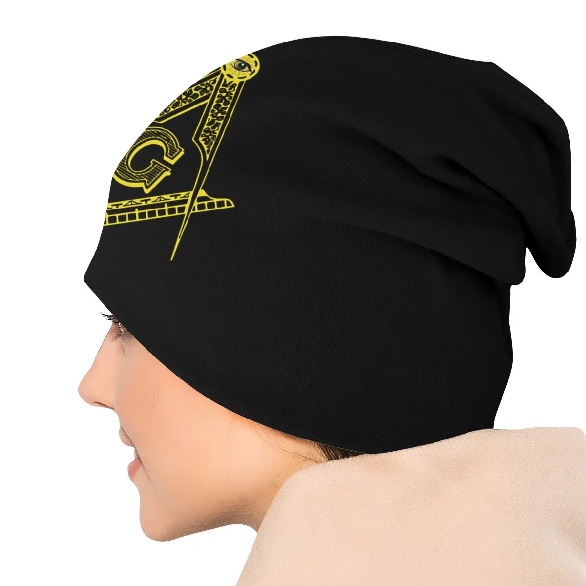 Master Mason Blue Lodge Beanie - Warm Multifunction Cap