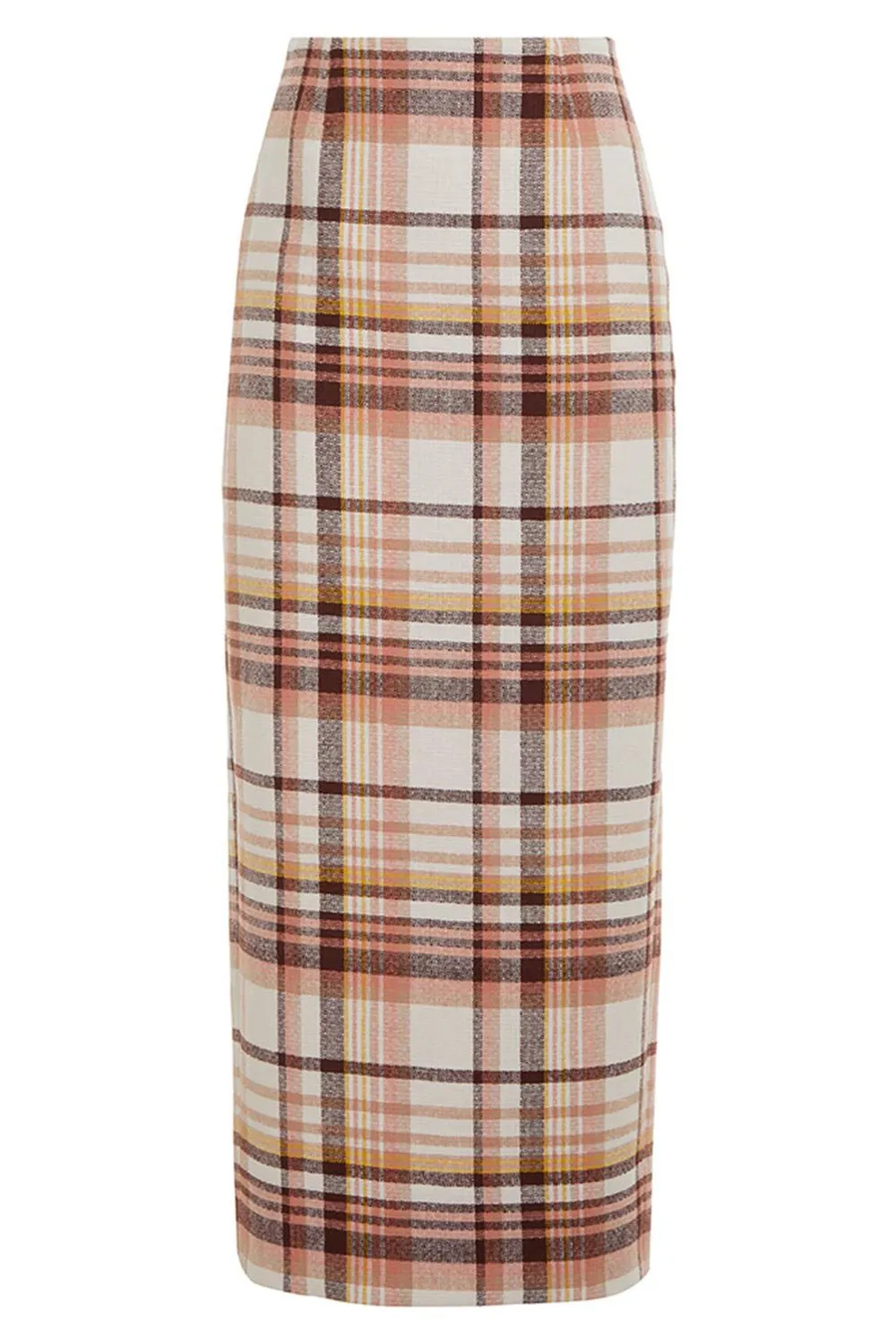 Matchmaker Check Pencil Skirt