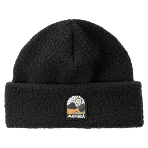 McCole hi-pile fleece beanie - Black