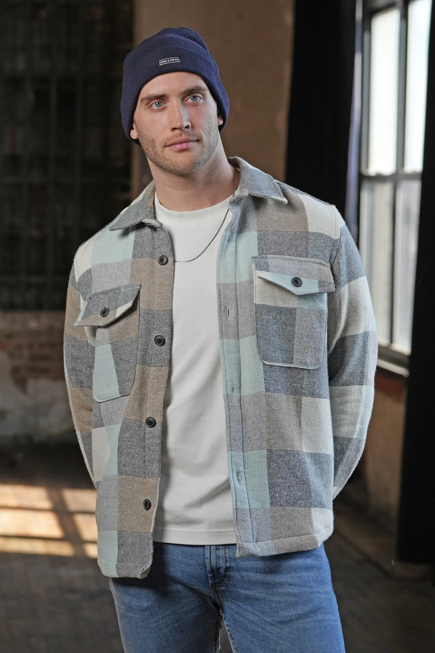 Mens Cashmere Blend - The Eden