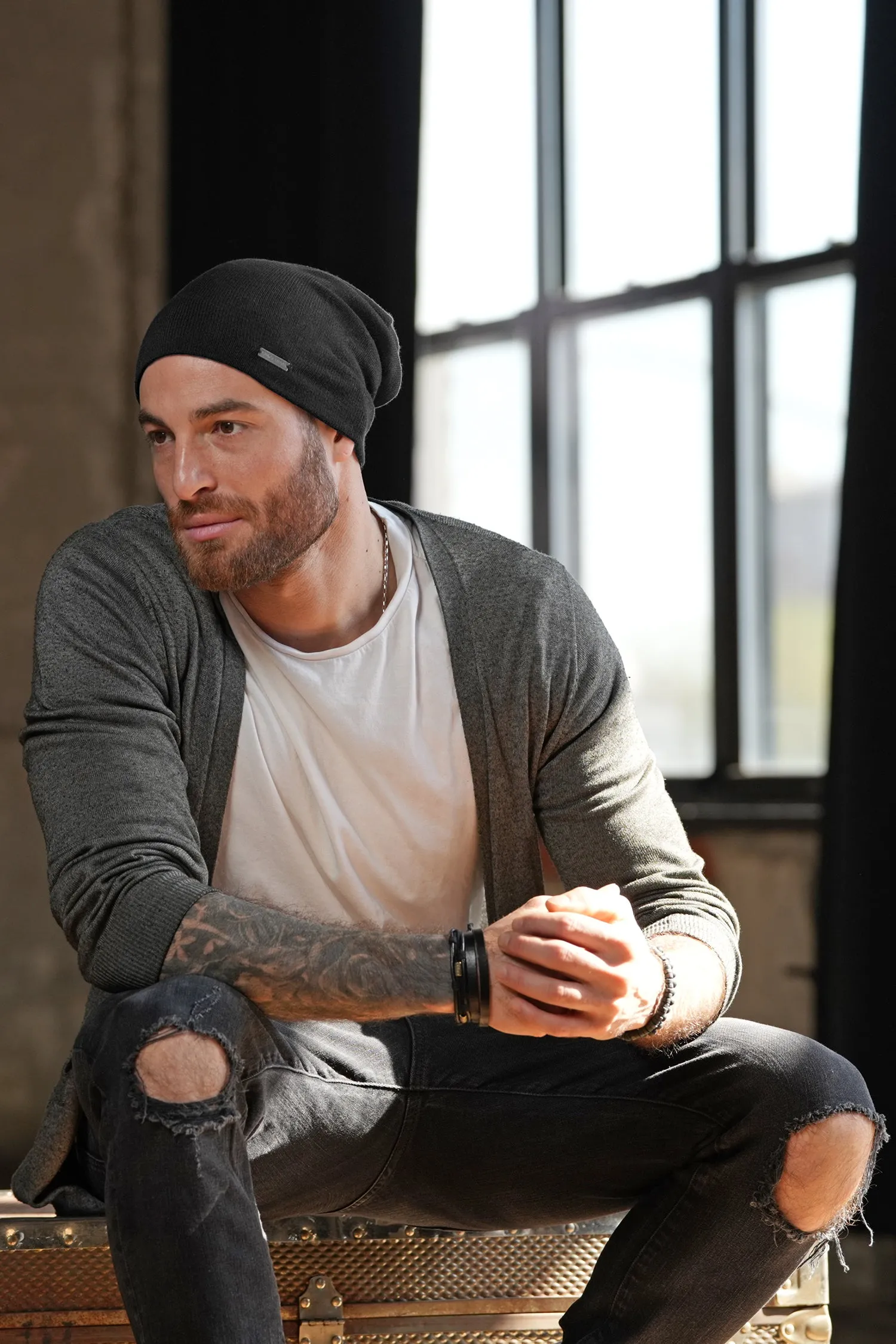 Mens Cashmere Blend - The Eden