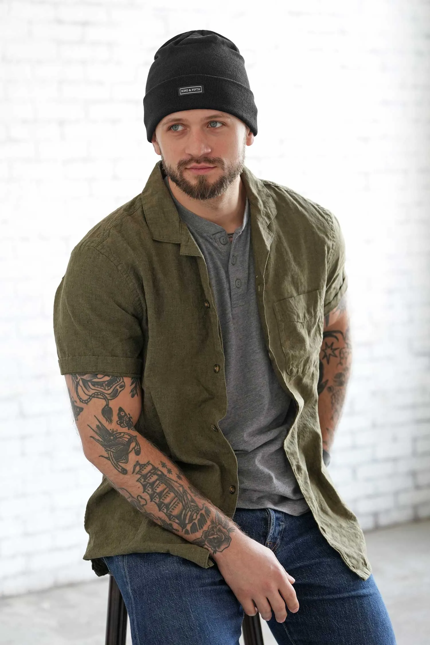 Mens Summer Beanie - The Mason LW