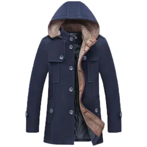 Men's Thick Warm Overcoat