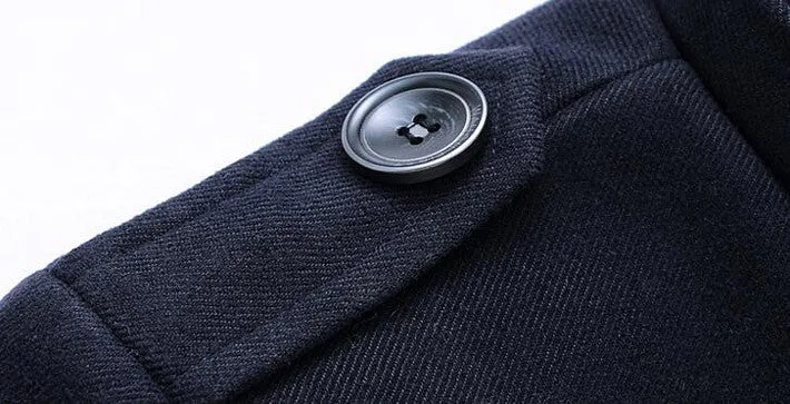 Men's Thick Warm Overcoat