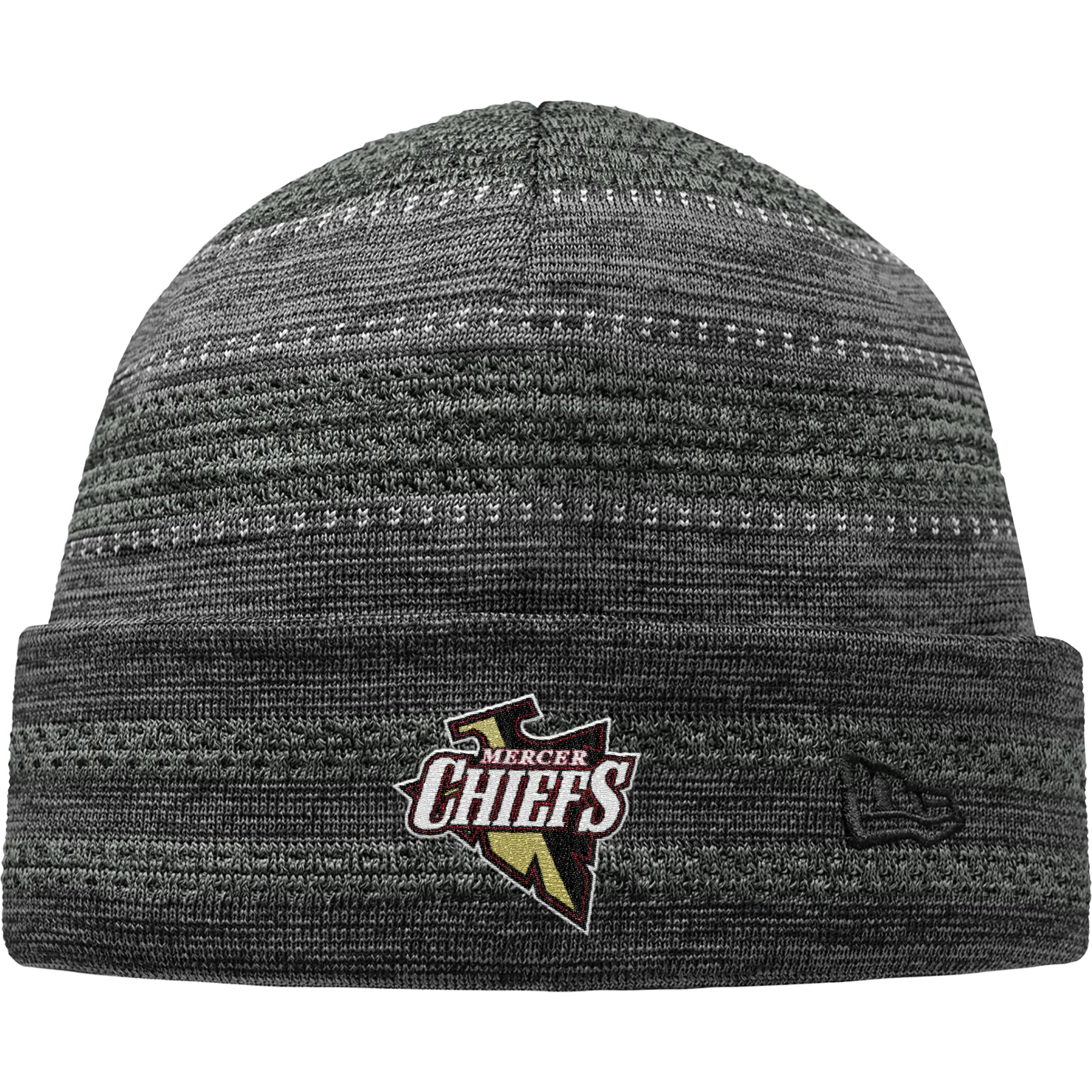 Mercer Chiefs New Era On-Field Knit Beanie