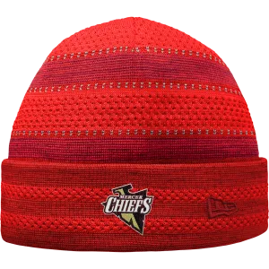 Mercer Chiefs New Era On-Field Knit Beanie