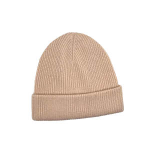 Merino Wool / Cashmere Beanie - Natural