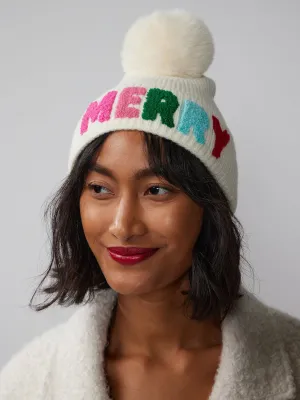 Merry Pom Pom Beanie
