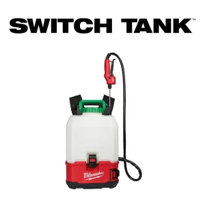 Milwaukee 2820-21PS M18 18-Volt 4 Gal. Cordless Switch Tank Backpack Pesticide Sprayer Kit with 3.0 Ah Battery and Charger