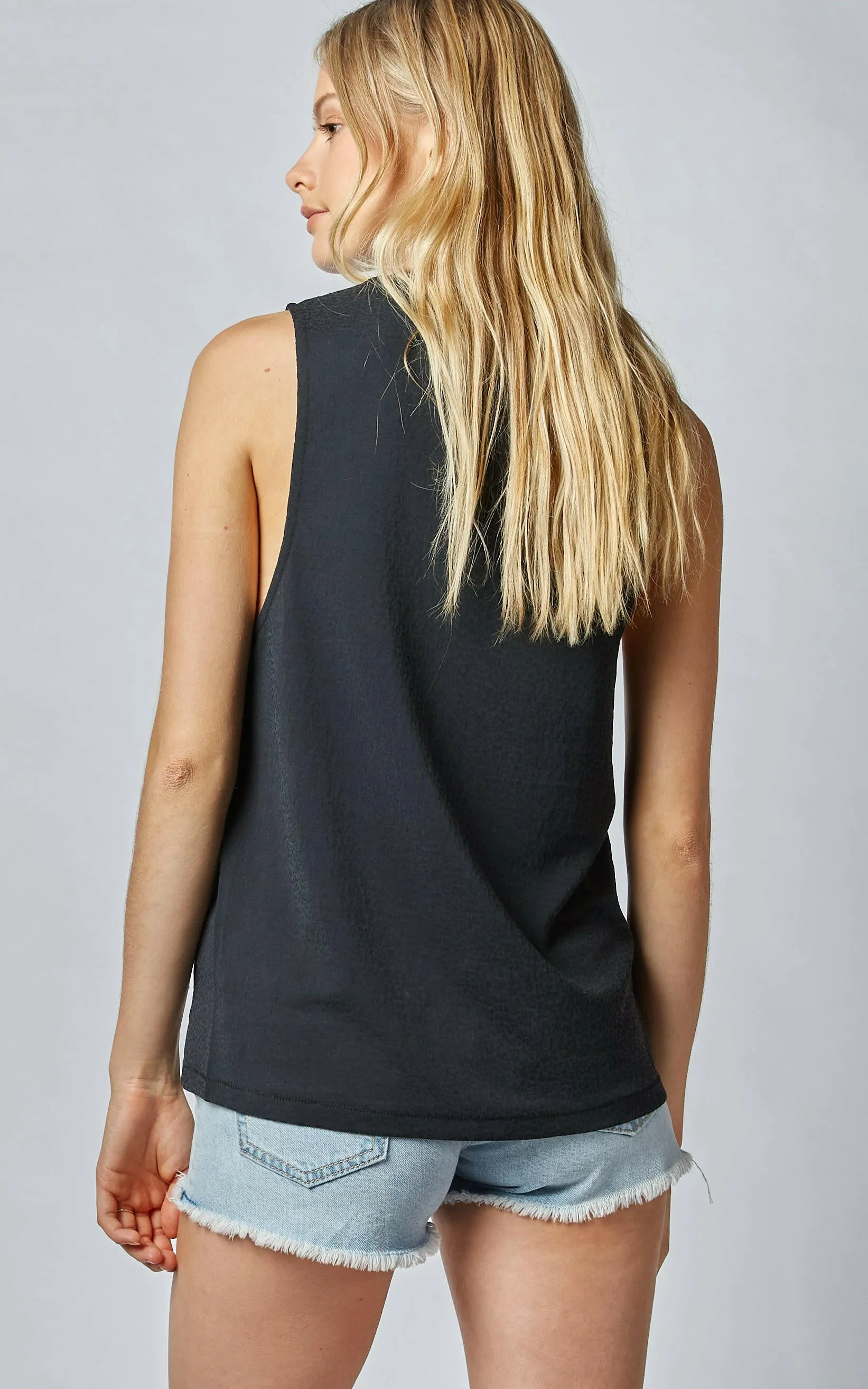 Minimal Leopard Print Modal Tank