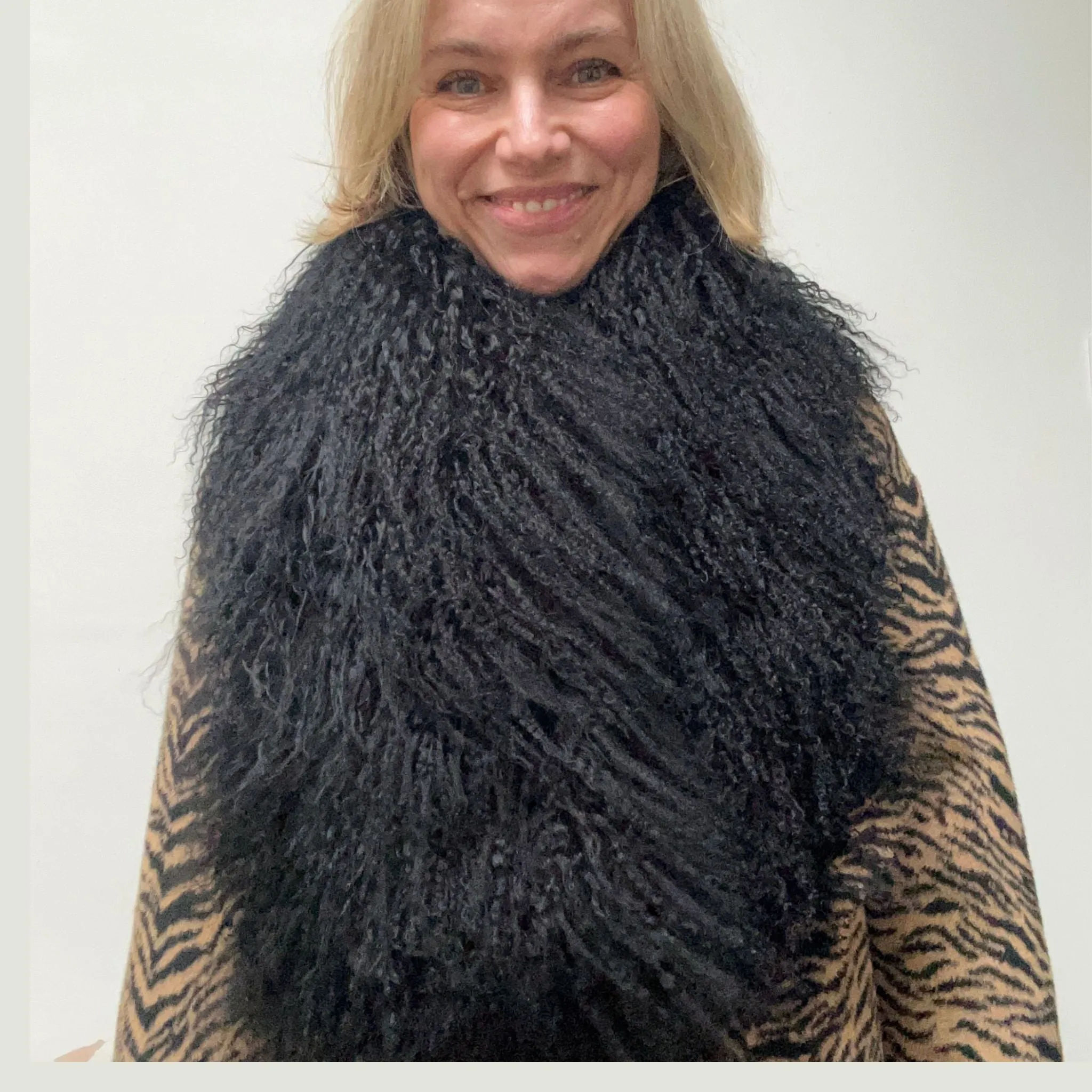 Mongolian Wool Scarf