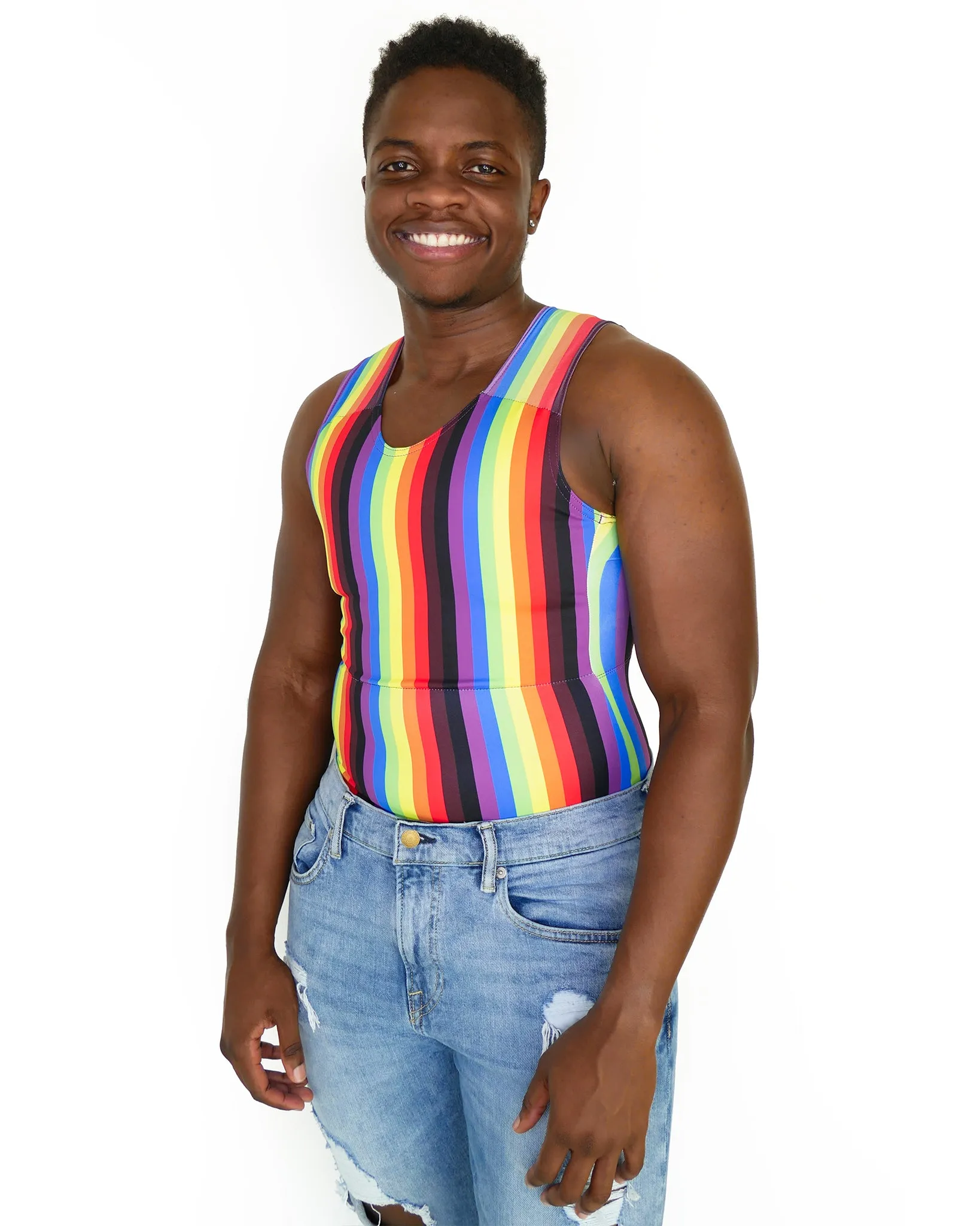 More Color More Pride Rainbow Tank Binder