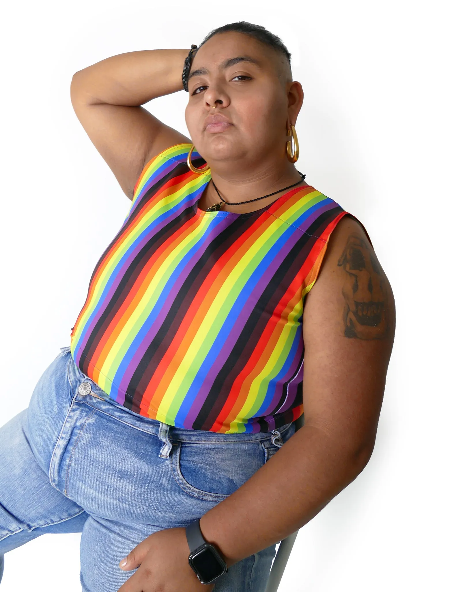 More Color More Pride Rainbow Tank Binder