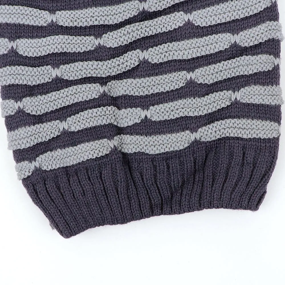 Murdock Fur lined Textured beanie Cap