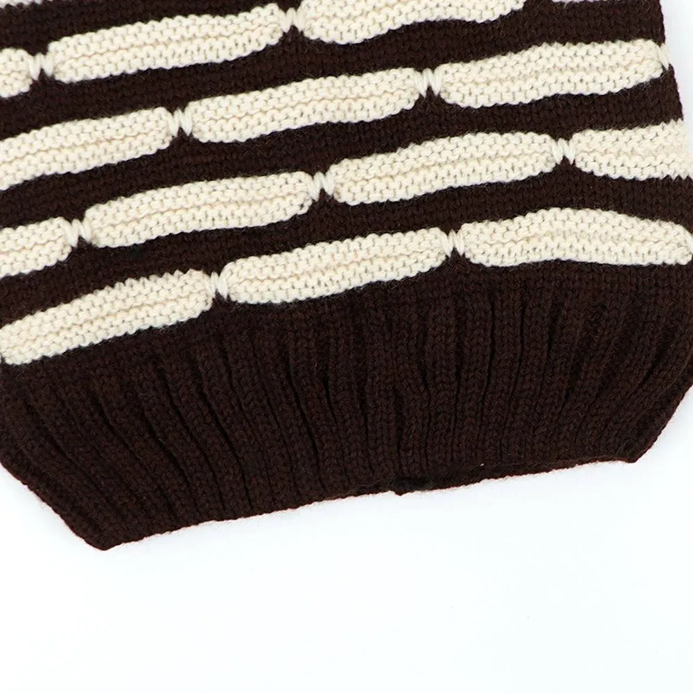 Murdock Fur lined Textured beanie Cap