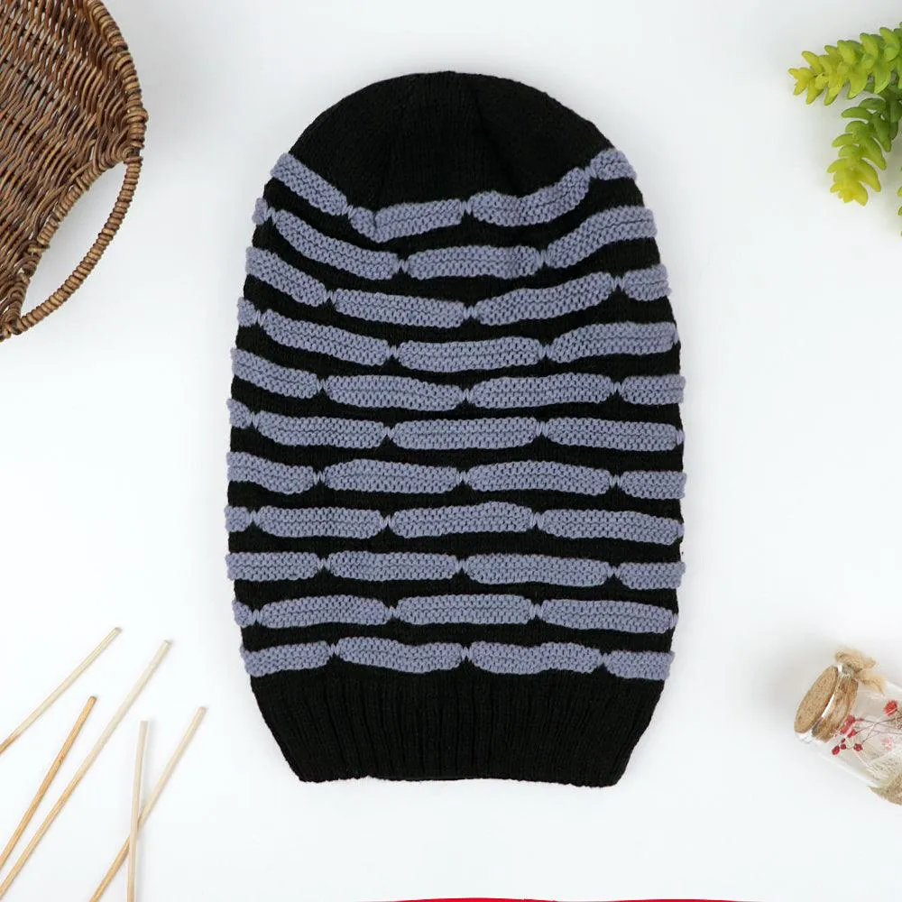 Murdock Fur lined Textured beanie Cap