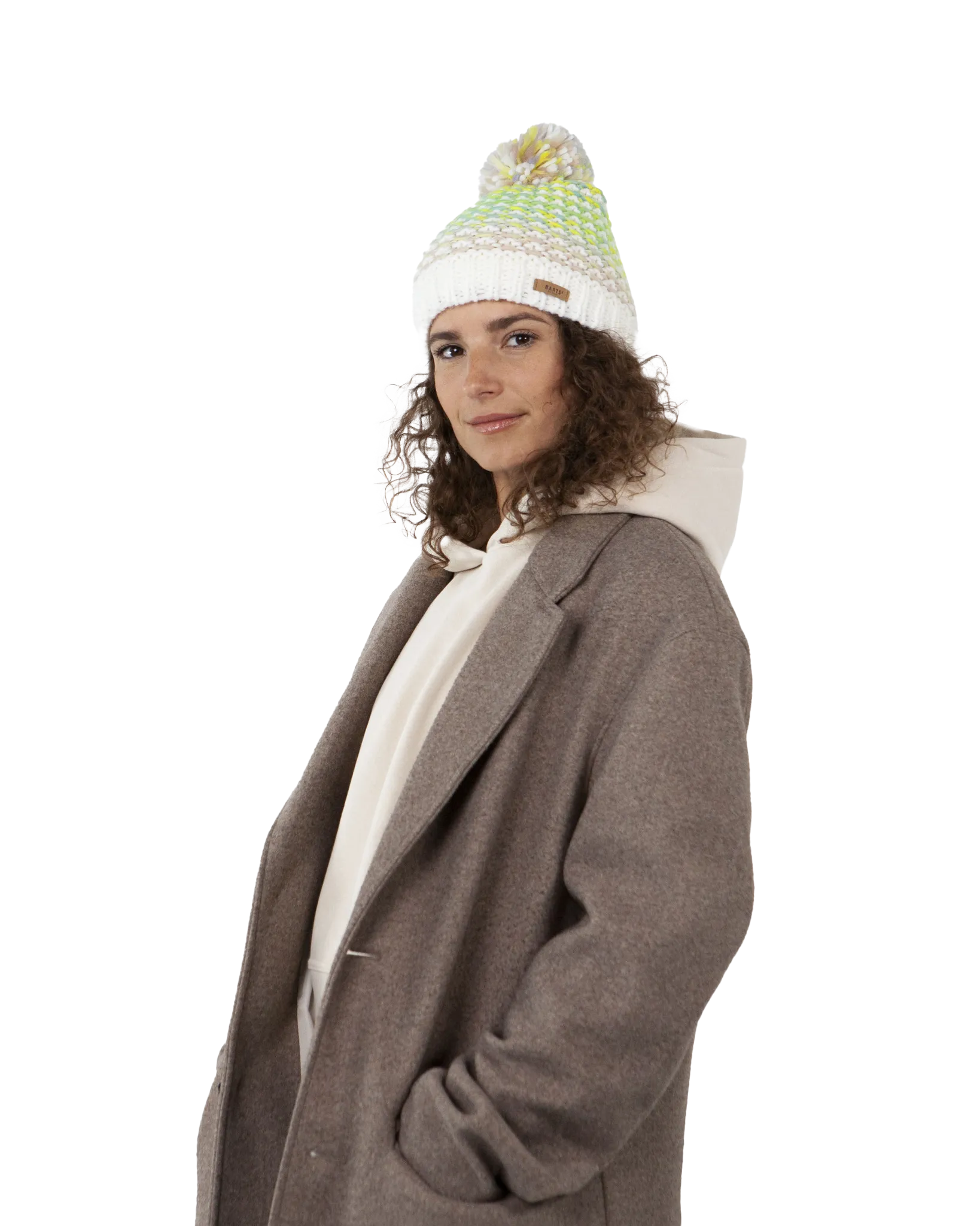 Myonet Beanie in Lime