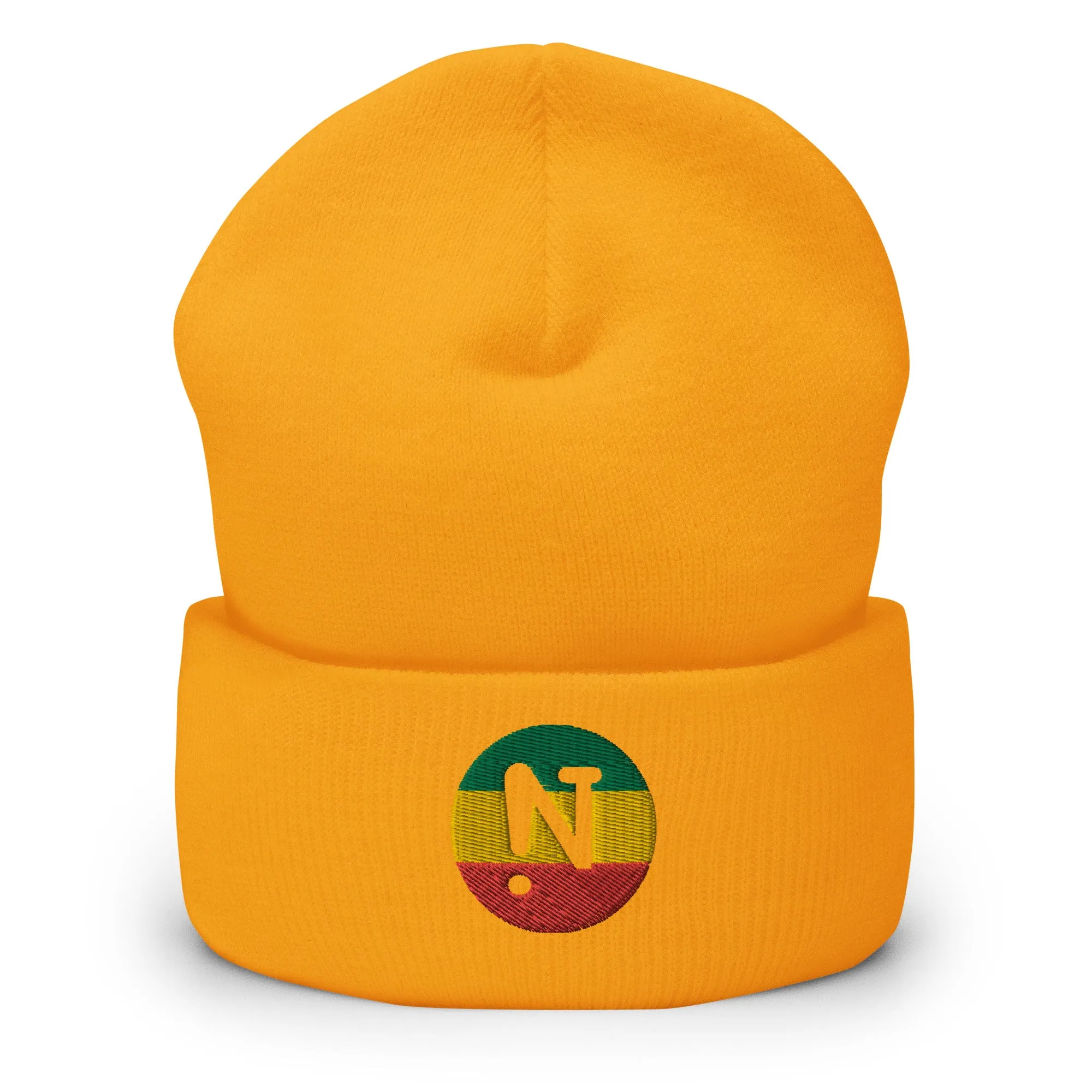 !N Rasta Cuffed Beanie