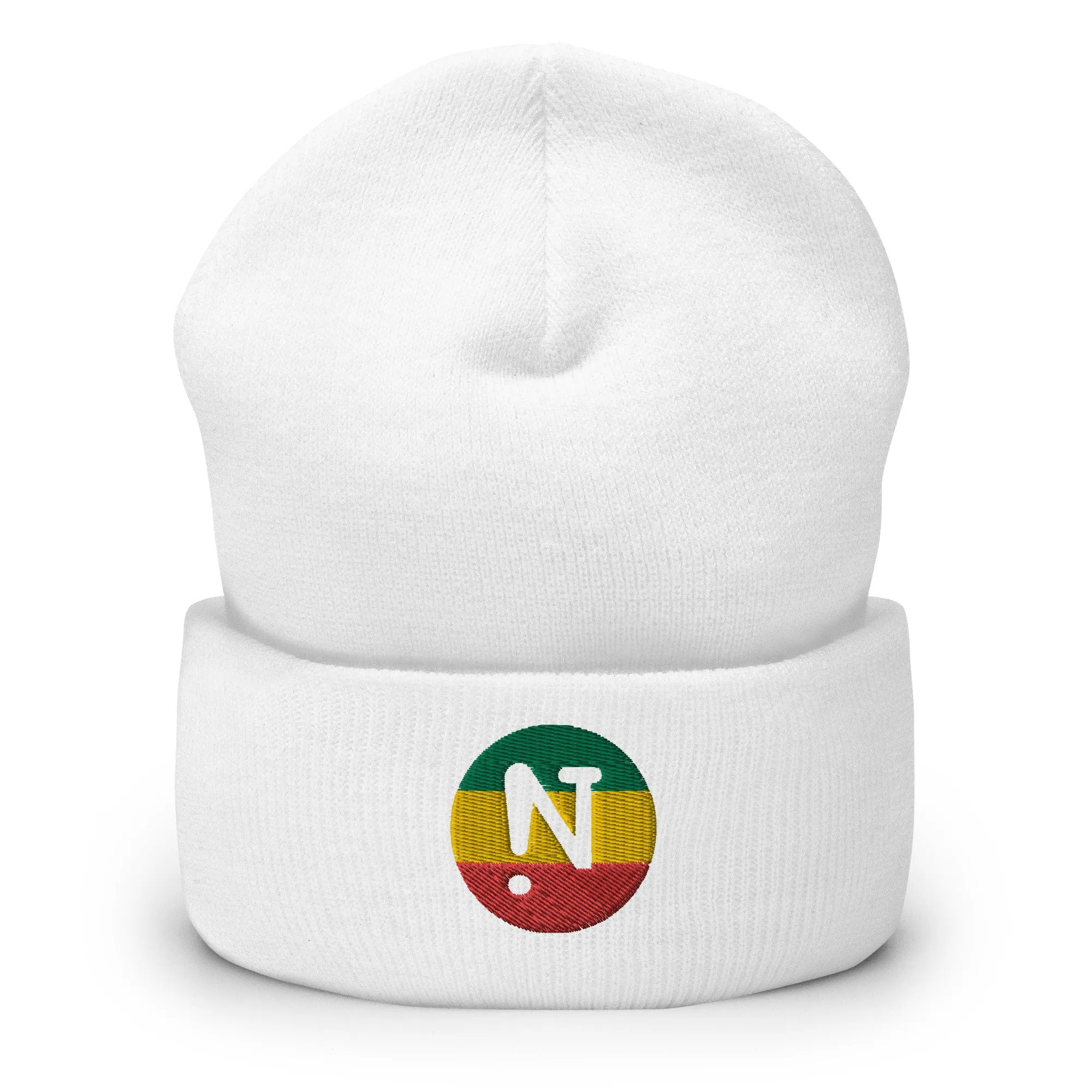 !N Rasta Cuffed Beanie