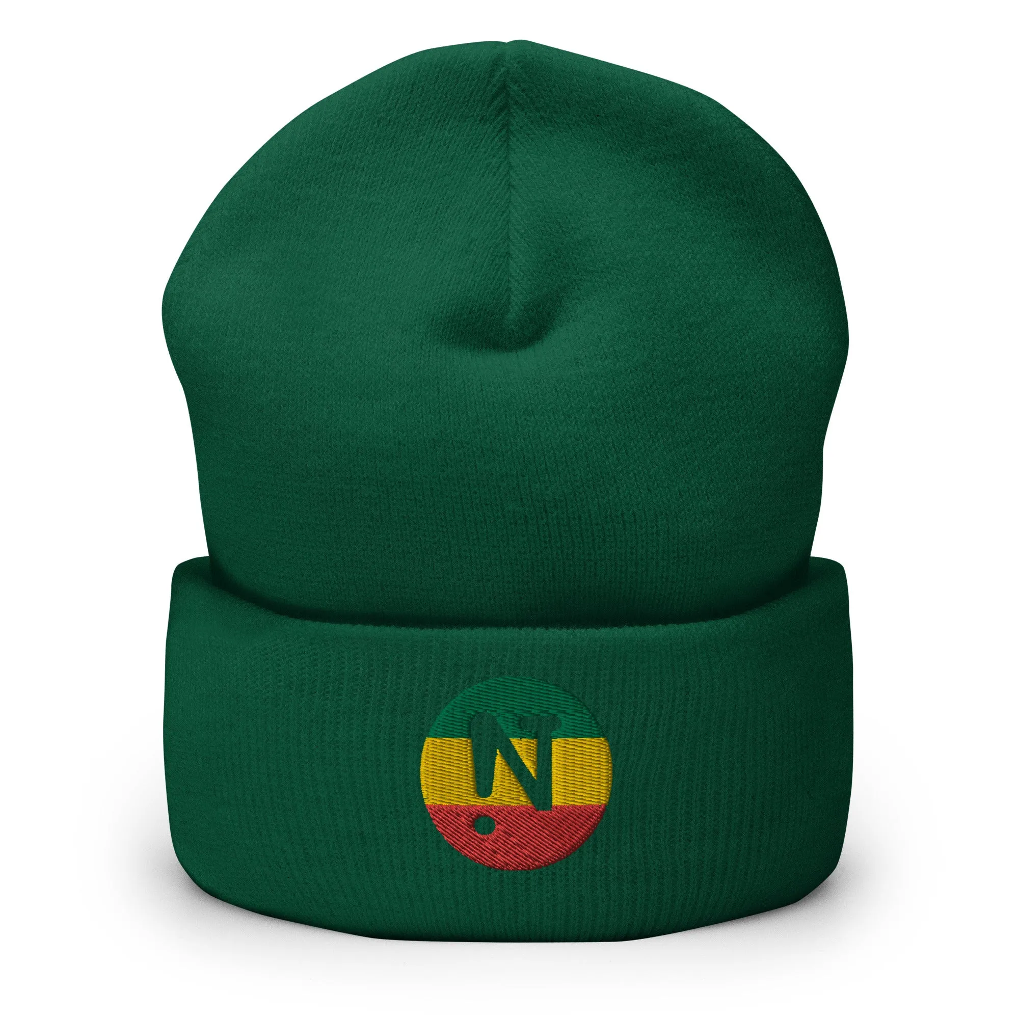 !N Rasta Cuffed Beanie