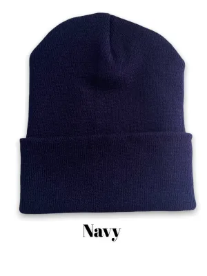 Navy Beanie