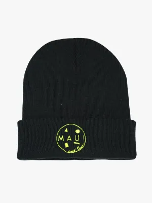Neon Cookie Logo Beanie in Black