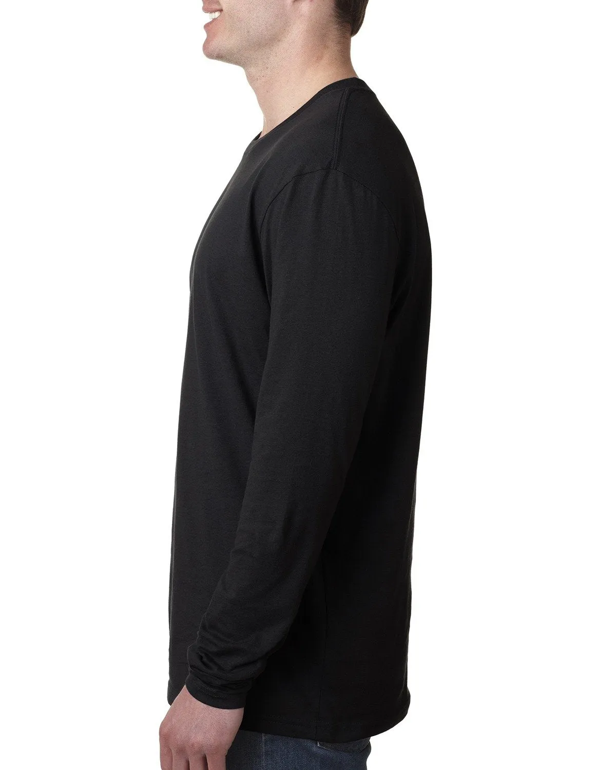 Next Level N3601 Men's Cotton Long-Sleeve Crew