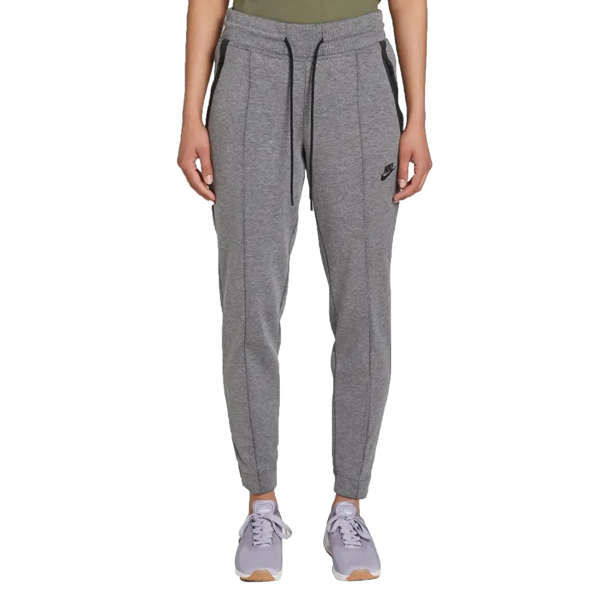 Nike Tech Fleece Seamed Women's Pants Grey