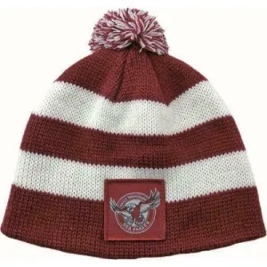 NRL Infant Beanie - Manly Sea Eagles - Warm - Winter Hat - Kids