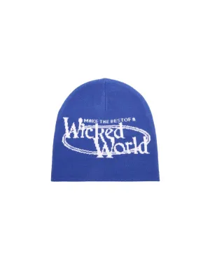 Obey Wicked World Beanie Olympian Blue