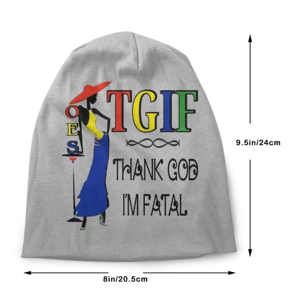 OES Beanie - Thank God I'm Fatal