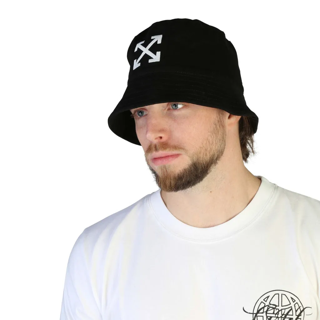 Omla Black Logo Bucket Hat