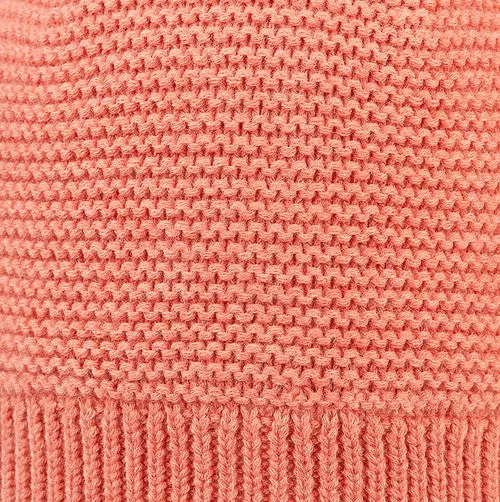 Organic Beanie Snowy Coral (LS)