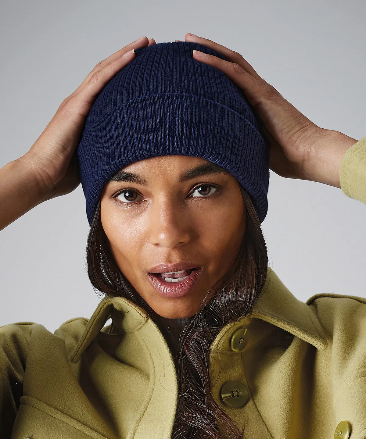 Organic cotton beanie | Light Grey