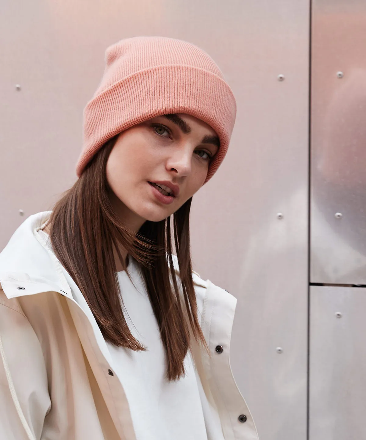 Original cuffed beanie | Coral