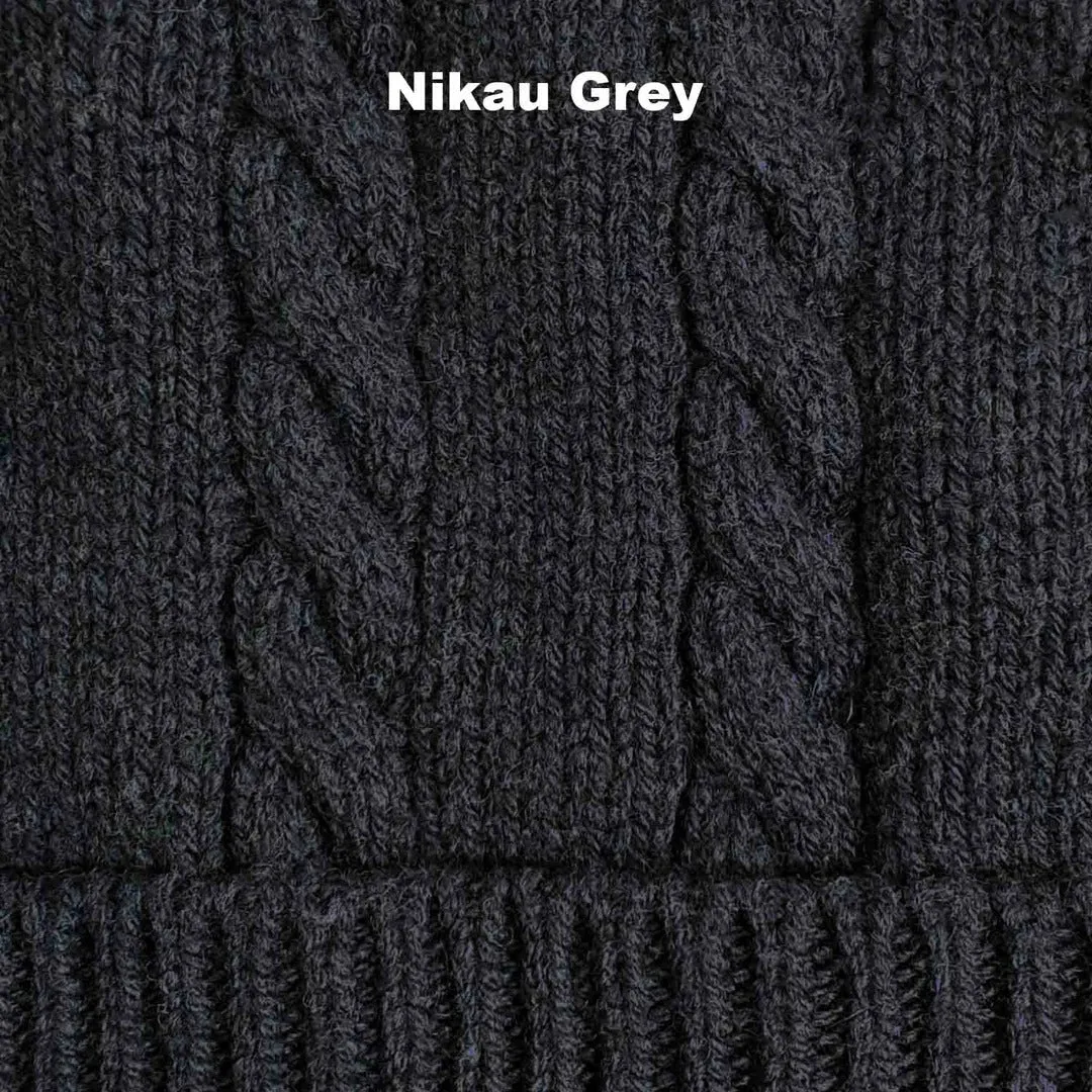 Otto and Spike - CABLE - AUSTRALIAN LAMBSWOOL - BEANIE