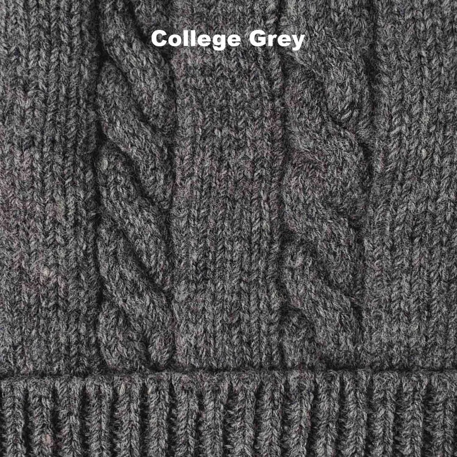 Otto and Spike - CABLE - AUSTRALIAN LAMBSWOOL - BEANIE